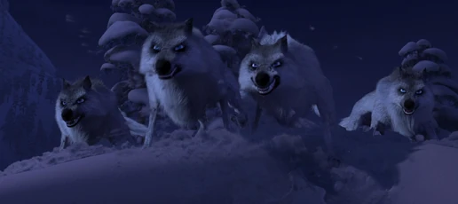 Wolves Frozen