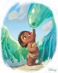 Baby Moana Artwork