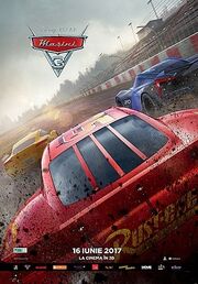Cars-3 Romanian poster