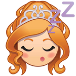 Disney Emoji Blitz - Wedding Giselle - Sleeping Variation