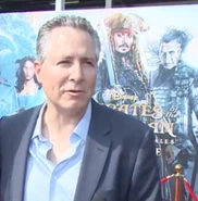Jeff Nathanson at the premiere of Pirates of the Caribbean: Dead Men Tell No Tales in May 2017.