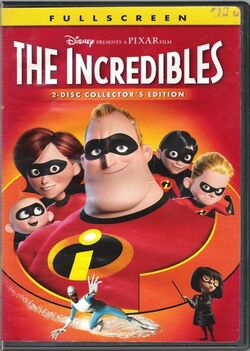 The Incredibles DVD Fullscreen