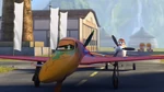 Dusty catches Ishani with a Sky Slycer Mark Five propeller.