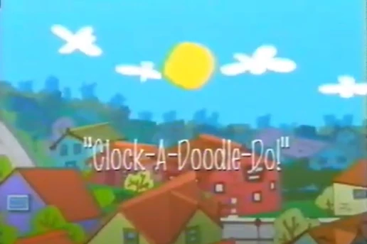 Clock a doodle doo