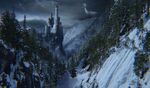 The Forbidden Mountain as seen in Once Upon a Time and Once Upon a Time in Wonderland