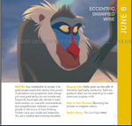 Rafiki's Disneystrology page