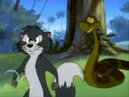 Mungo with Kaa