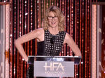 Laura Dern speaks onstage at the 19th annual Hollywood Film Awards in November 2015.