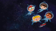 Little Einsteins in space