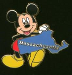 Massachusetts Mickey Pin