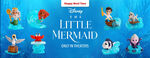 McDonald's The Little Mermaid Happy Meal Toys