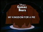 Alternate font title card