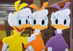 The nieces' first major role in Legend of the Three Caballeros.