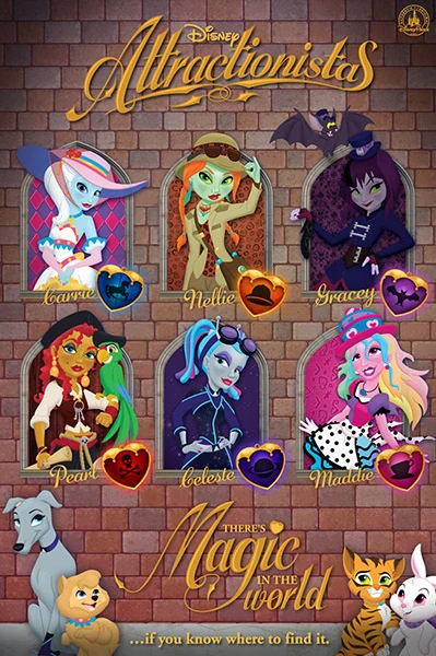 disney doll characters