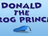 Donald the Frog Prince