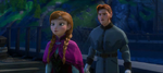 Hans seems confused by Anna's words