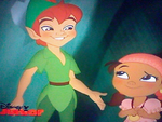 Izzy with Peter Pan