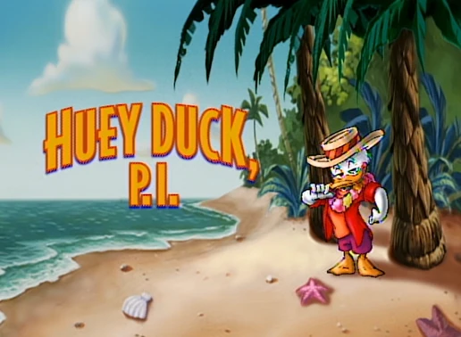 Quack Pack Huey Duck P.I.