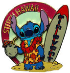 Stich Hawaii surf pin