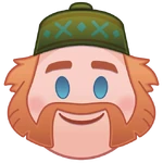 Oaken's emoji for Disney Emoji Blitz