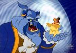 As the Beast with Iago as Belle