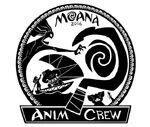 Moana Animation Crew Emblem by Trent Correy