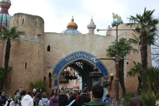 Adventureland of Disneyland Paris