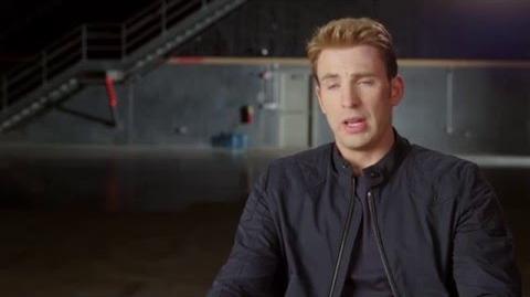 Captain America Civil War Behind-The-Scenes "Captain America" Interview - Chris Evans