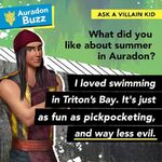 I loved swimming in Triton's Bay