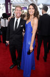 Mandy Moore and Jack McBrayer attend the 24th Annual Screen Actors Guild Awards at The Shrine Auditorium in January 2018.