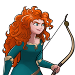 Merida in Disney Heroes: Battle Mode