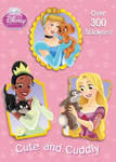 Tiana-Rapunzel-Cenicienta-Cinderella-Cute-and-Cuddly-Stickers-Disney-Princess-Princesas