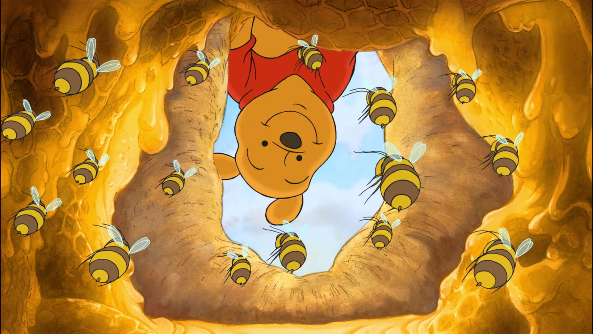 Winnie The Pooh Bees
