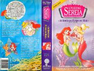 VHS - A Pequena Sereia Séries - Irmãs do Fundo do Mar.