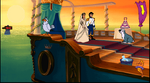 Vanessa getting married to Eric in Ariel's Story Studio.