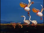 The two ducks in Noah's Ark seem to be wearing Donald and Daisy's respective headgear