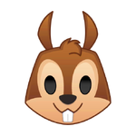 Bucky's emoji for Disney Emoji Blitz