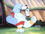 Genie trying to put himself back together