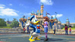 Donald meet and greet in Kinect: Disneyland Adventures