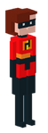 Elastigirl in Disney Crossy Road.