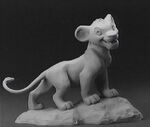 A Simba 3D maquette.