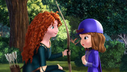 Sofia with Merida