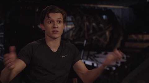 Spider-Man Homecoming "Peter Parker" On Set Interview - Tom Holland