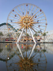 The former Sun Wheel at Disney's California Adventure Park