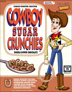 Toy story 2 cowboy deals crunchies