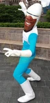 Frozono en un parque Disney.