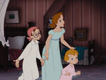 Wendy and her brothers trying to reason with their father.