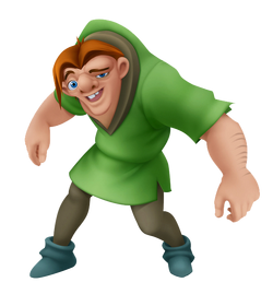 Quasimodo as he appears in Kingdom Hearts 3D: Dream Drop Distance.