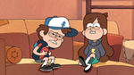 Dipper acting sick