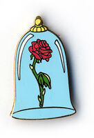Beauty and the Beast Boxed Pin Set (Enchanted Rose)